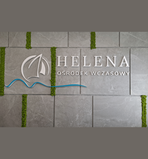 logo przestrzenne w hotelu