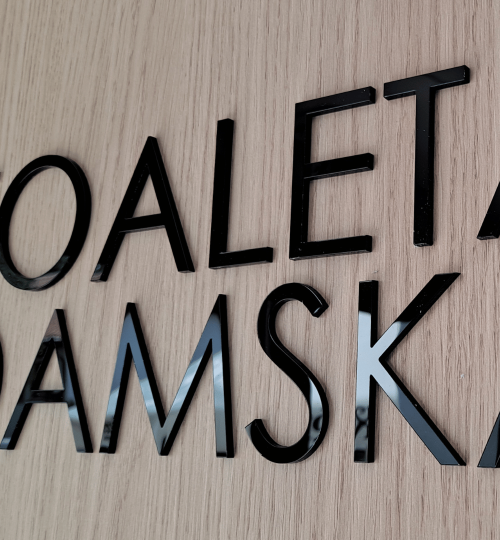 oznakwanie toalety
